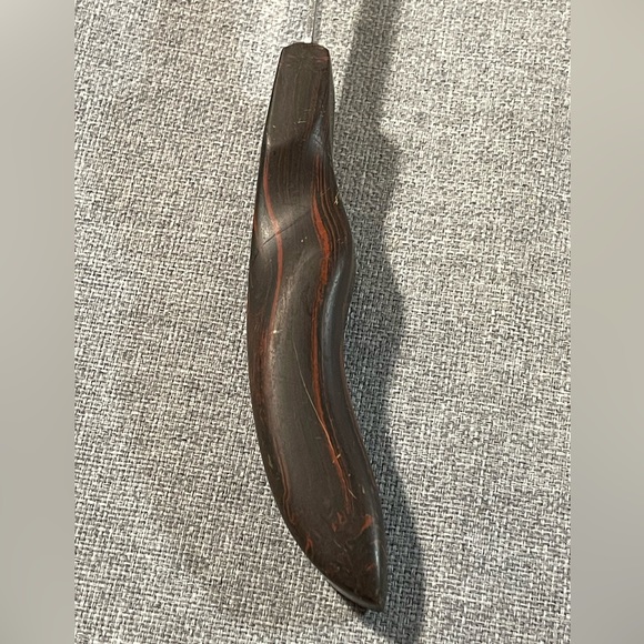 Cutco No.12 Serving/Basting/Mixing Spoon Brown Swirl Handle - Picture 2 of 4